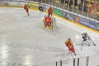 Le HC Sierre a perdu son dernier match de la saison régulière disputé à Graben
